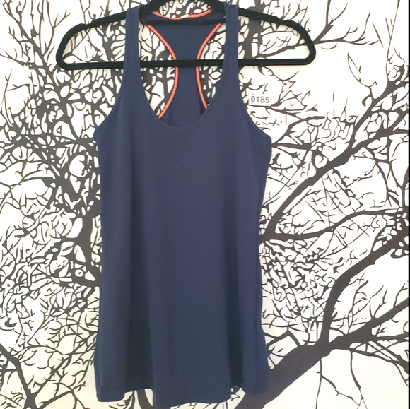 LULULEMON Athletica Navy Blue Racerback Tank Top 6